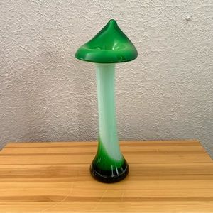 Vintage Jack In The Pulpit Tulip Vase in green